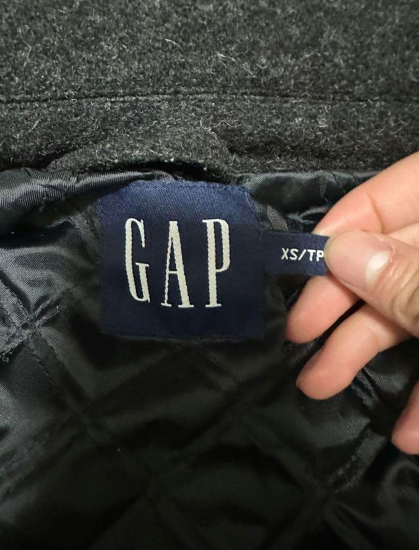 激レアサイズ 00s OLDGAP ダークグレー ウールメルトンジャケット xs