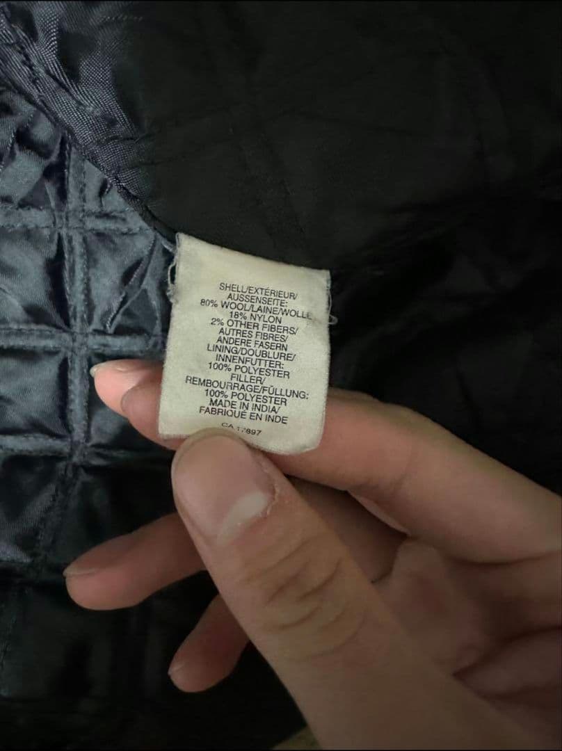 激レアサイズ 00s OLDGAP ダークグレー ウールメルトンジャケット xs