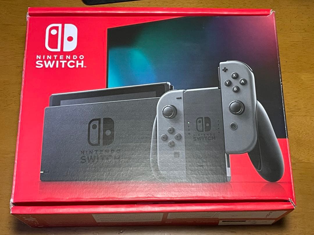 Switch Nintendo Switch Joy-Conグレー　ケース付き