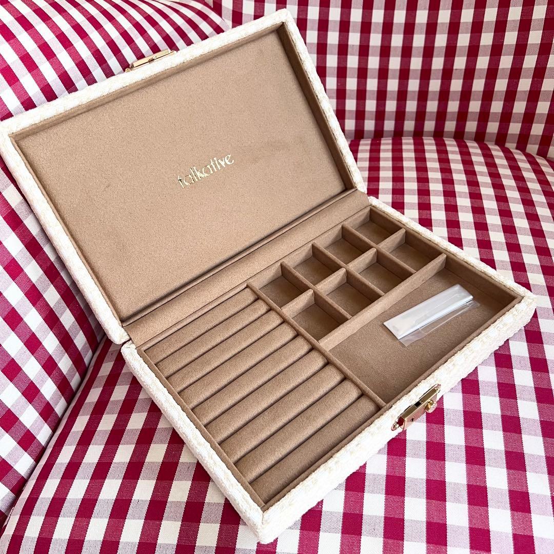 か*か様 【美品】talkative JEWELRY BOX ジュエリーボックス