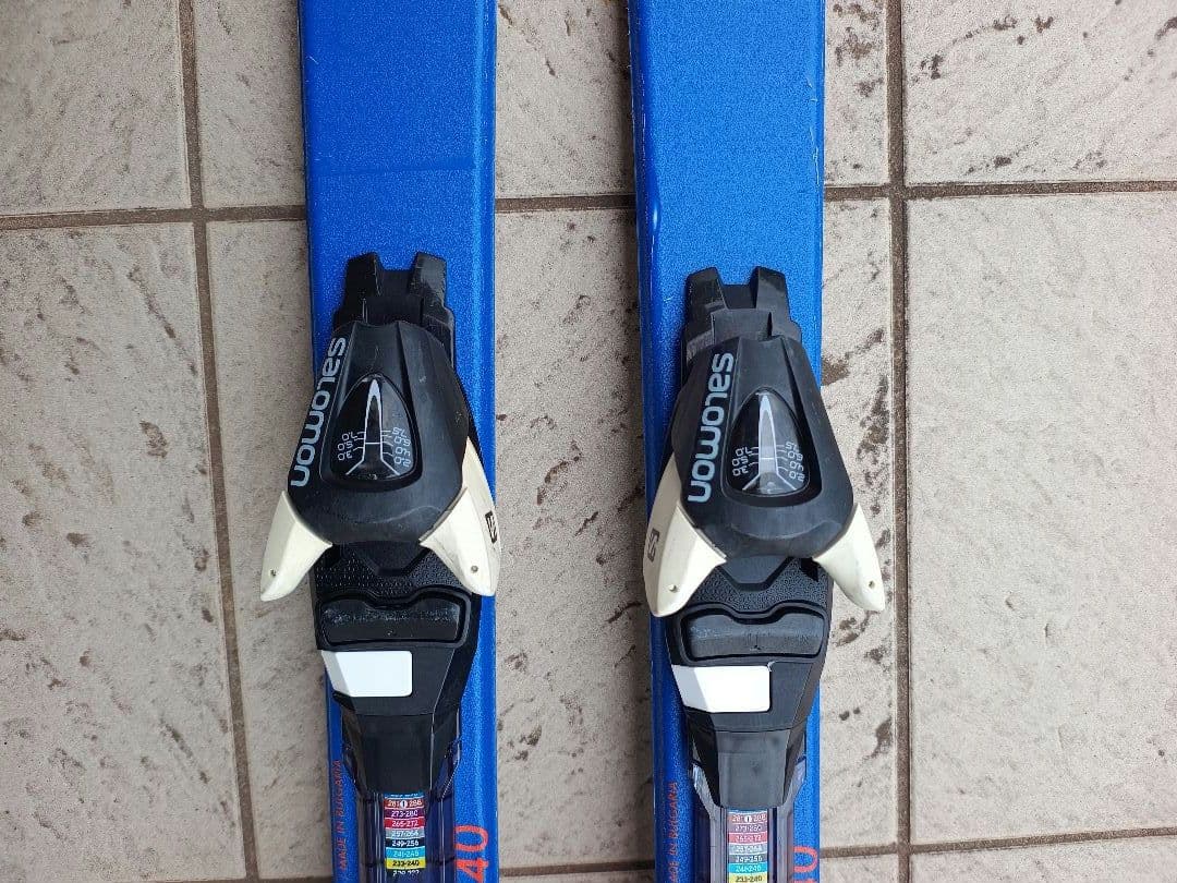 【ふる】Salomon QST Max Jr 140cm ストック/ブーツ