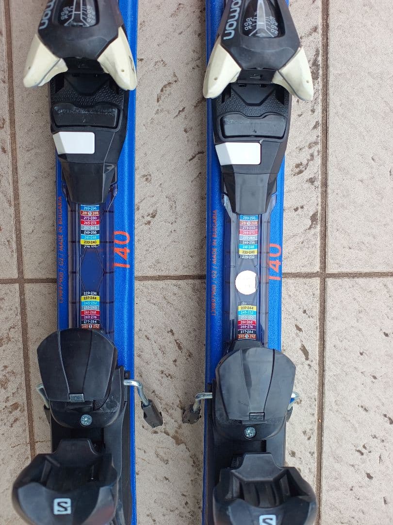 【ふる】Salomon QST Max Jr 140cm ストック/ブーツ