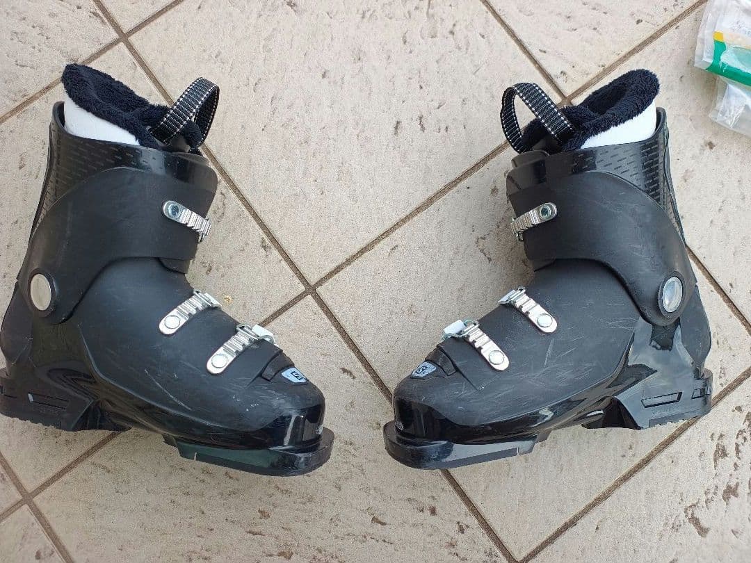 【ふる】Salomon QST Max Jr 140cm ストック/ブーツ