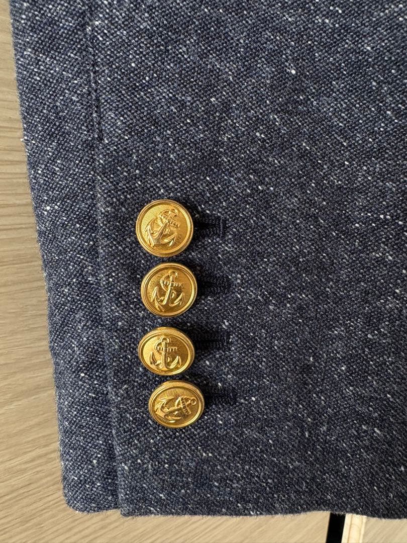 THOM BROWNE ネイビー テーラードジャケット サイズ2(L相当)