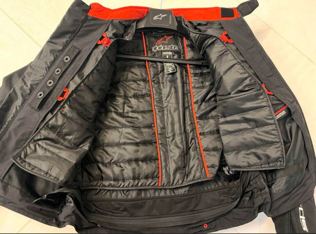 alpinestars オールシーズン バイクジャケット ブラック/オレンジ