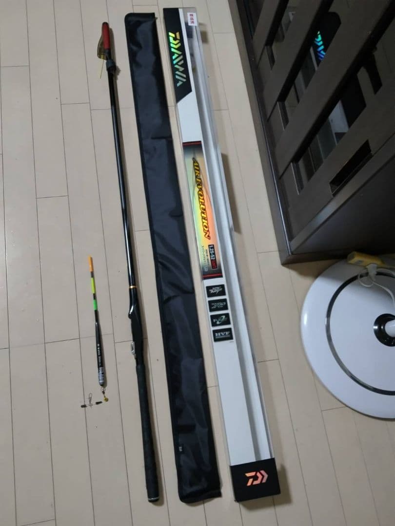 ダイワ エアエボリューション1.25-52SMT & 自立棒ウキ