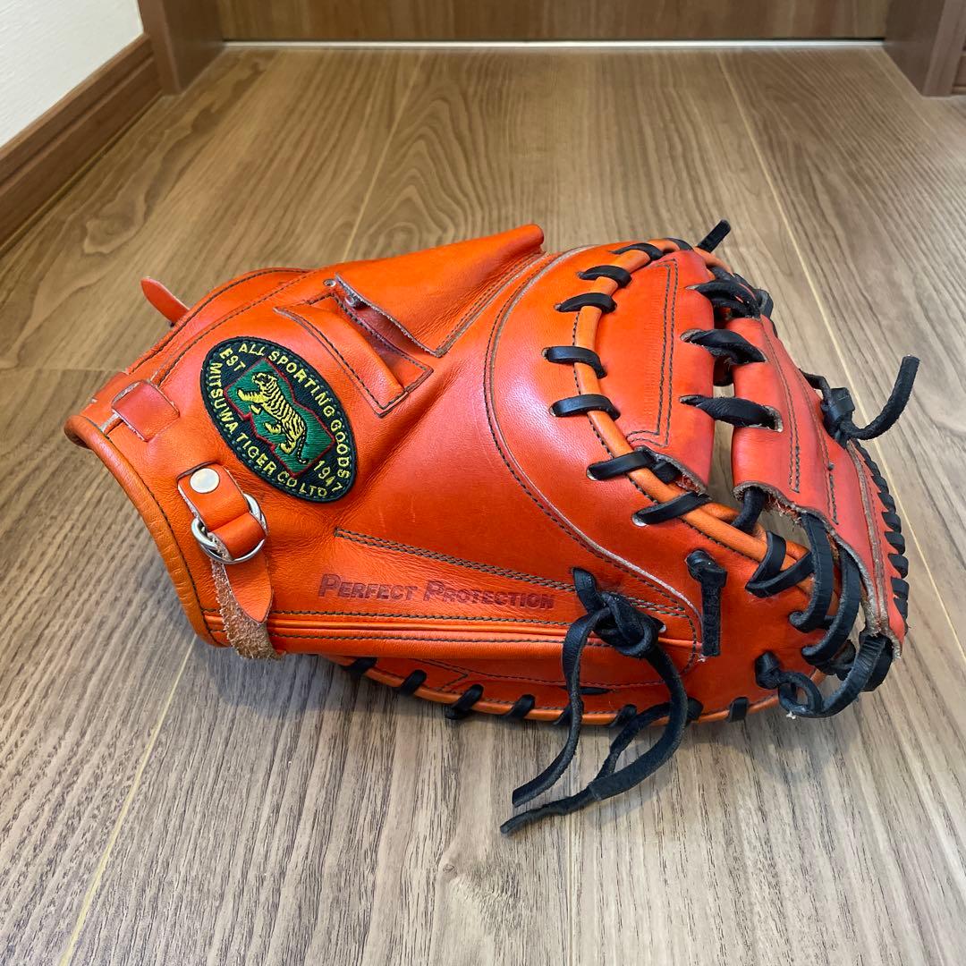美津和タイガー　キャッチャーミット【硬式用】