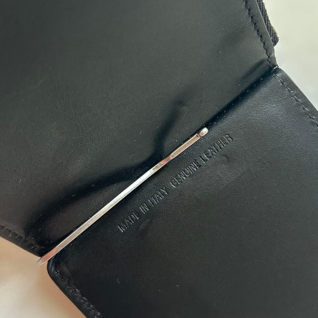 美品✨メゾンマルジェラ マネークリップ 二つ折り財布 小銭入れ カードケース