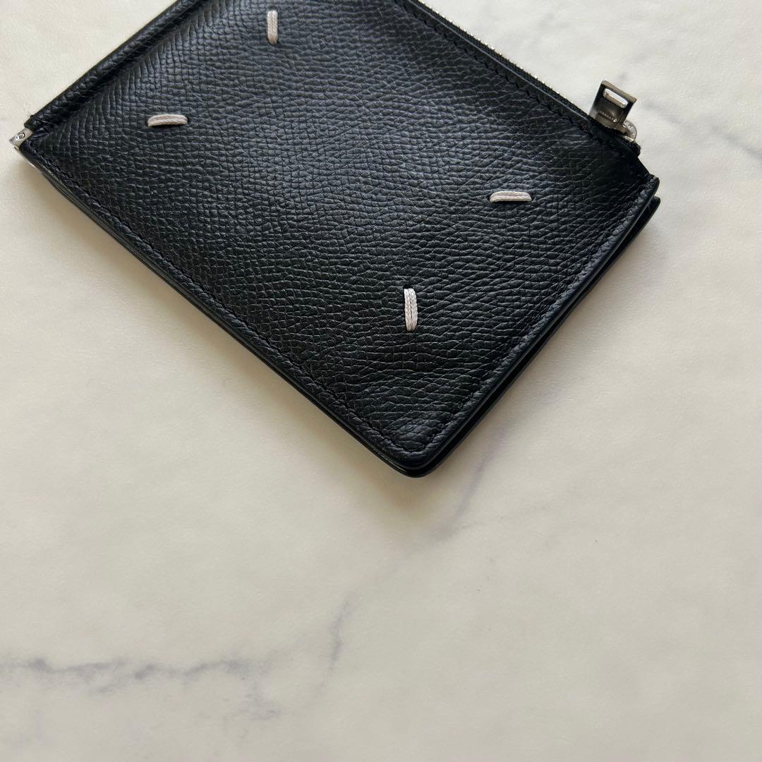 美品✨メゾンマルジェラ マネークリップ 二つ折り財布 小銭入れ カードケース