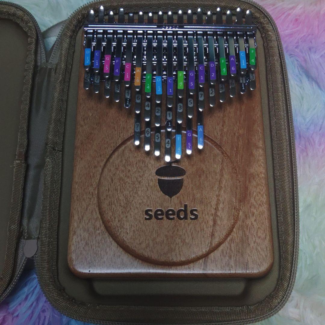 KL1045seeds カリンバ C調 41キー キャリングケース(Wケース)付