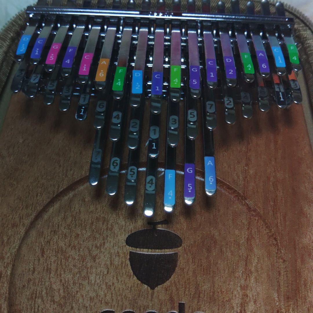 KL1045seeds カリンバ C調 41キー キャリングケース(Wケース)付