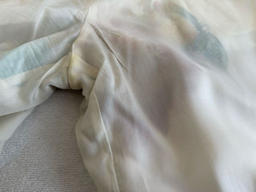 caban ボタニカルプリントパンツ