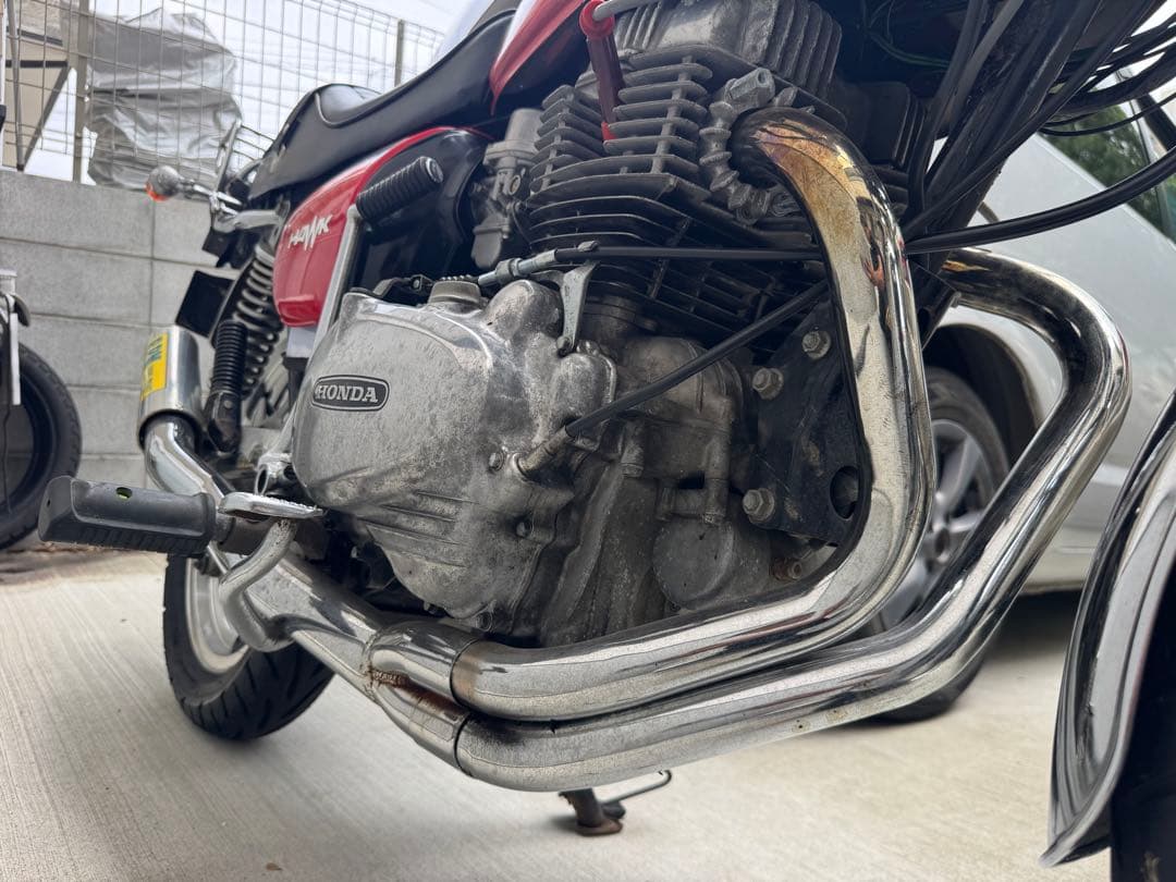 RPM管　CB400T CB250T ホーク2センタースタンドok