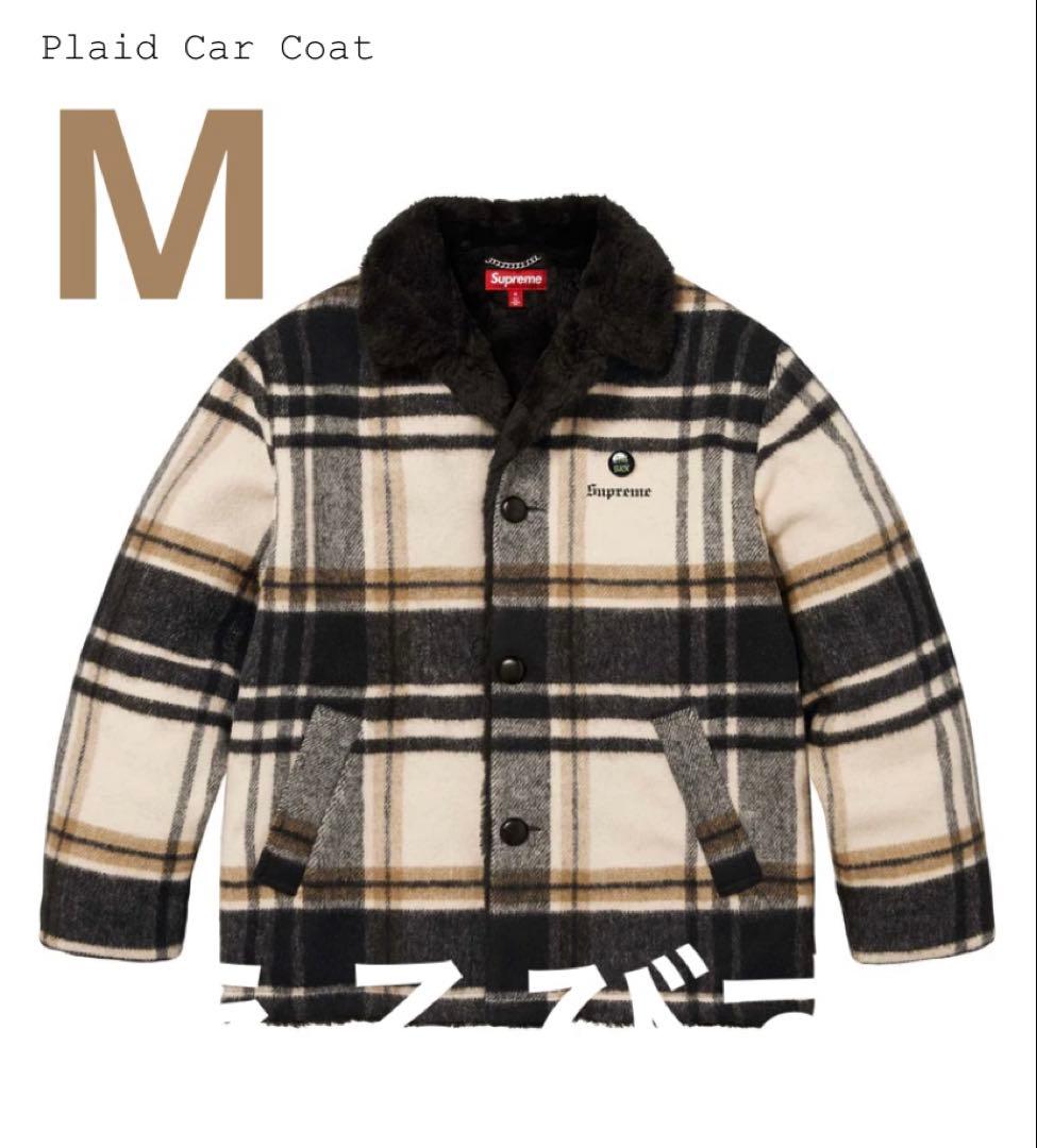 【Supreme】Plaid Car Coat M