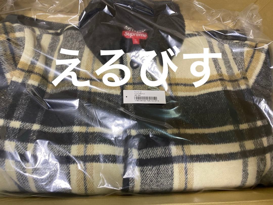 【Supreme】Plaid Car Coat M