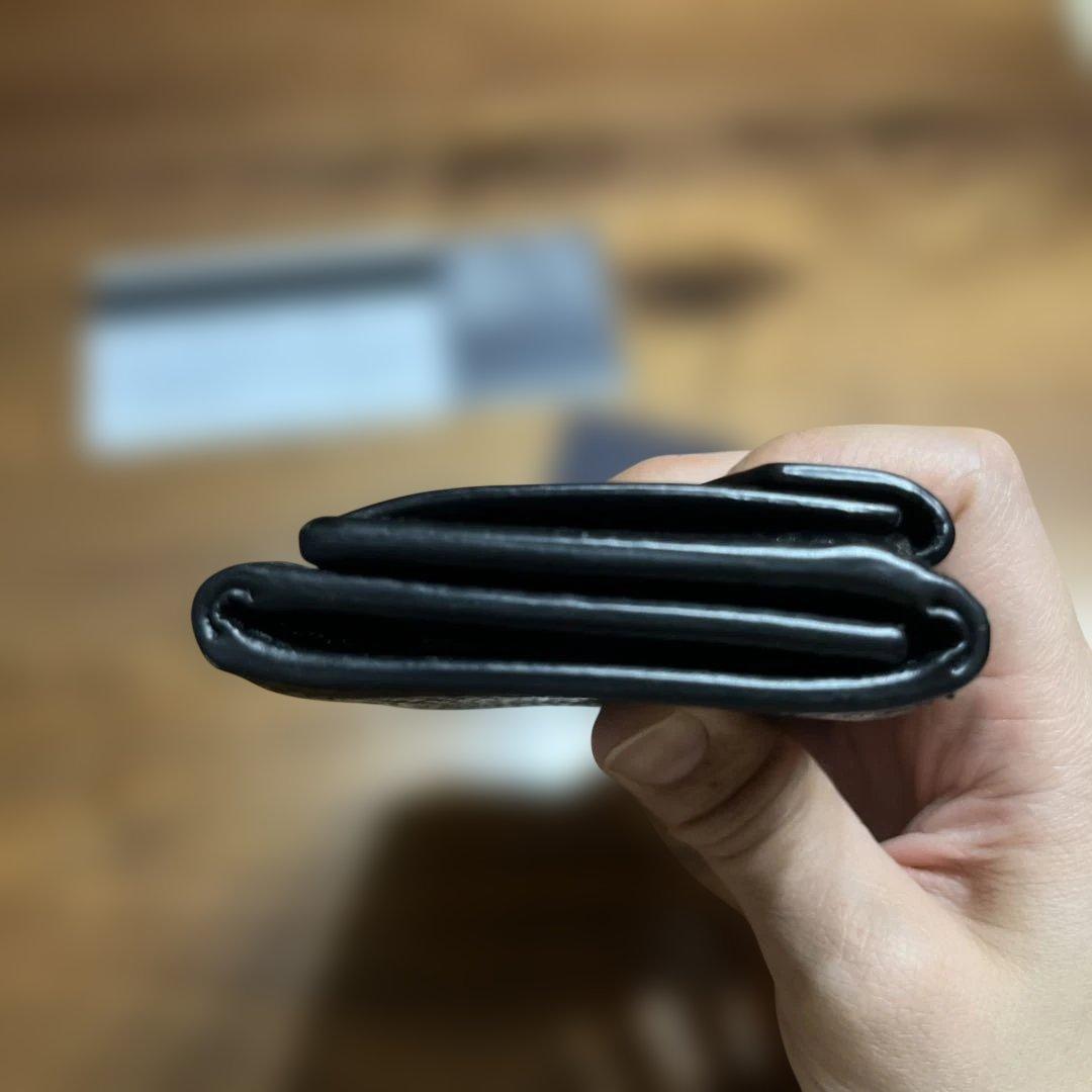 PRADA 三つ折り財布 1MH021 ネロ