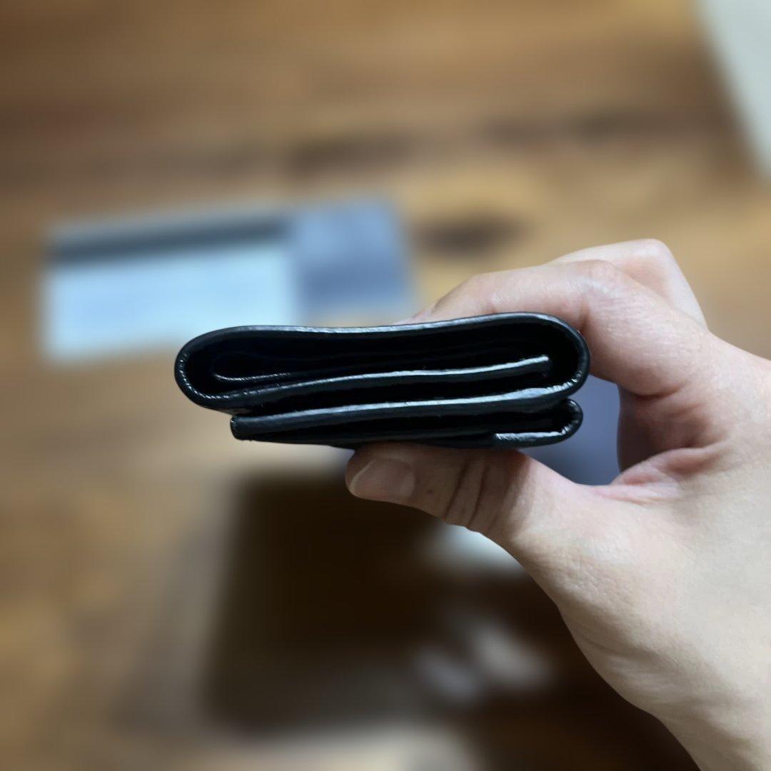 PRADA 三つ折り財布 1MH021 ネロ