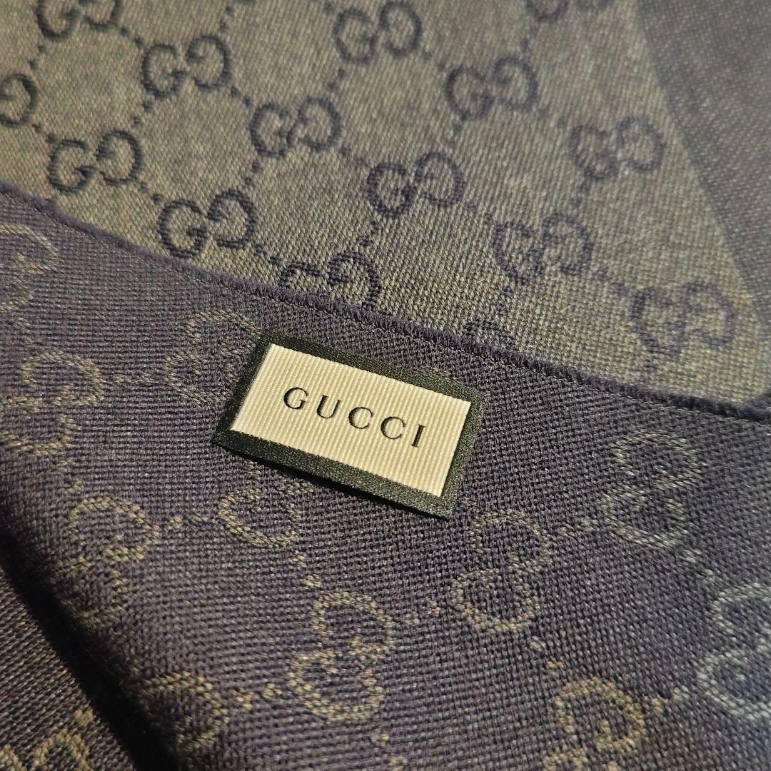 ❤新品箱袋付き❤GUCCI マフラー ショール ストール スカーフ❤グリーン❤