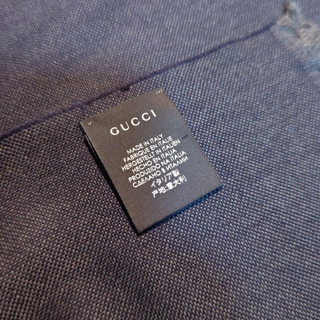 ❤新品箱袋付き❤GUCCI マフラー ショール ストール スカーフ❤グリーン❤