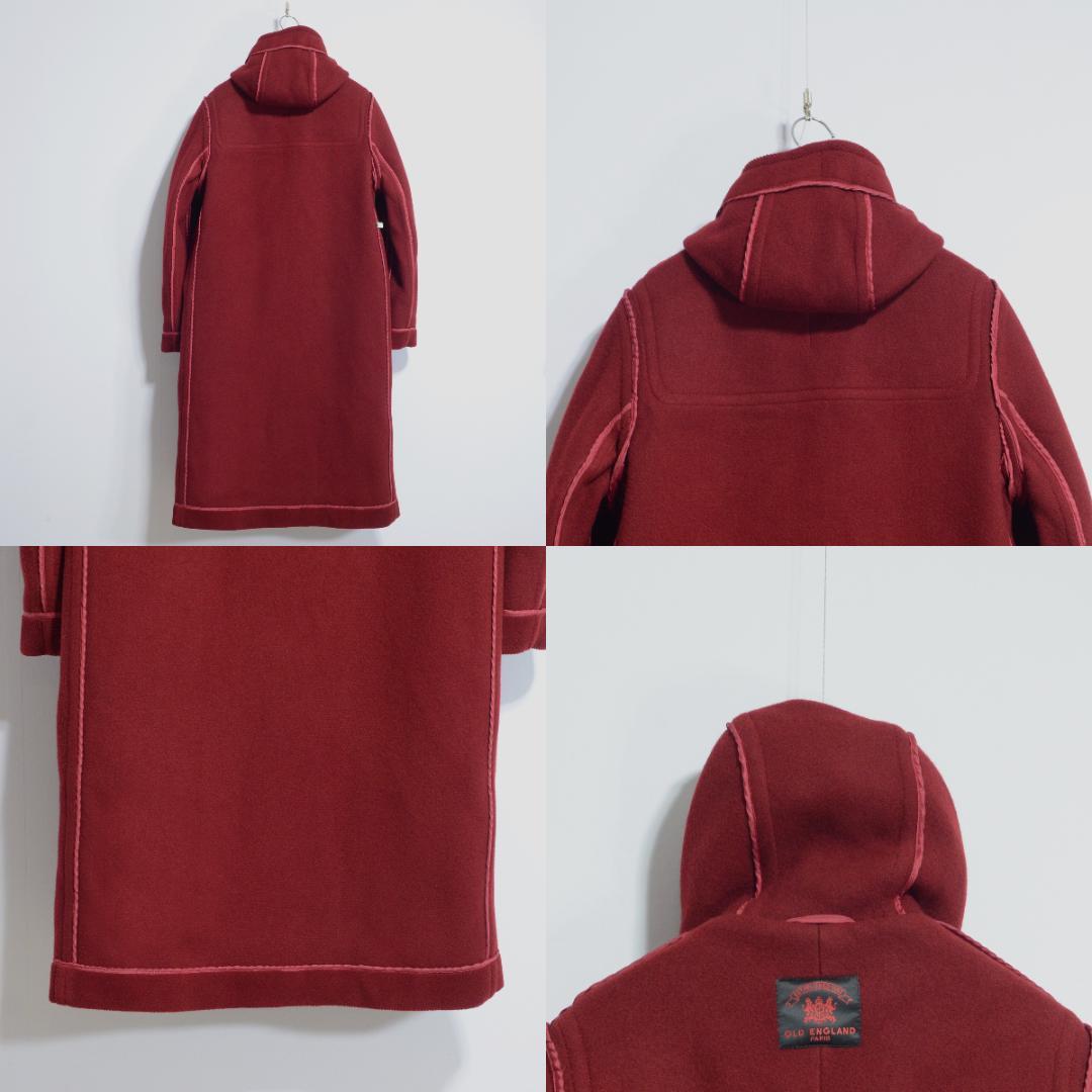 超極上品 オールドイングランド ムーアブルック ダッフルコート ワイン 46