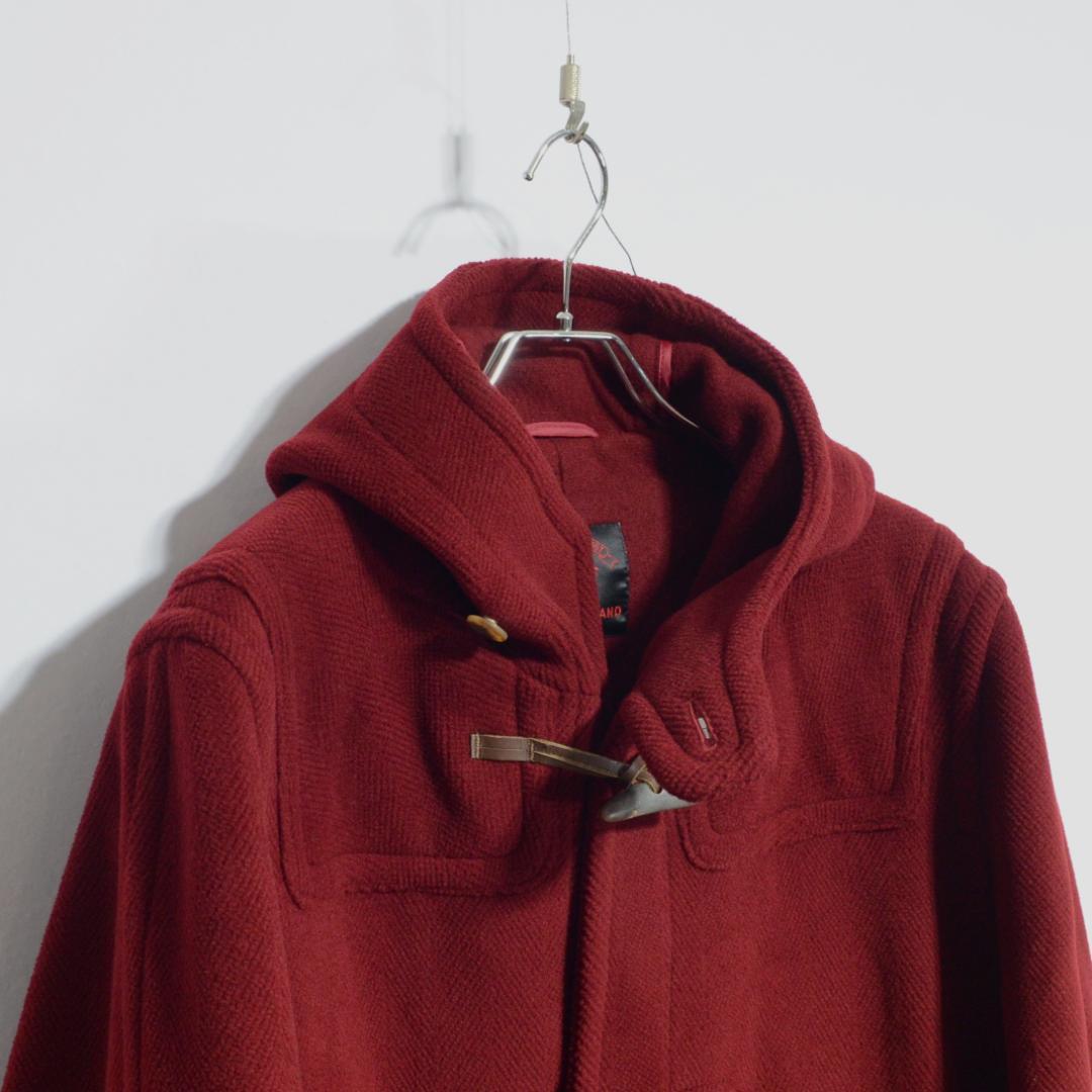 超極上品 オールドイングランド ムーアブルック ダッフルコート ワイン 46