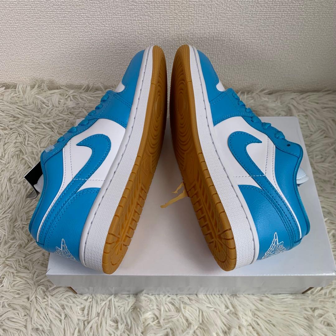 新品Nike Air Jordan 1 Low \"White/Blue\" 25