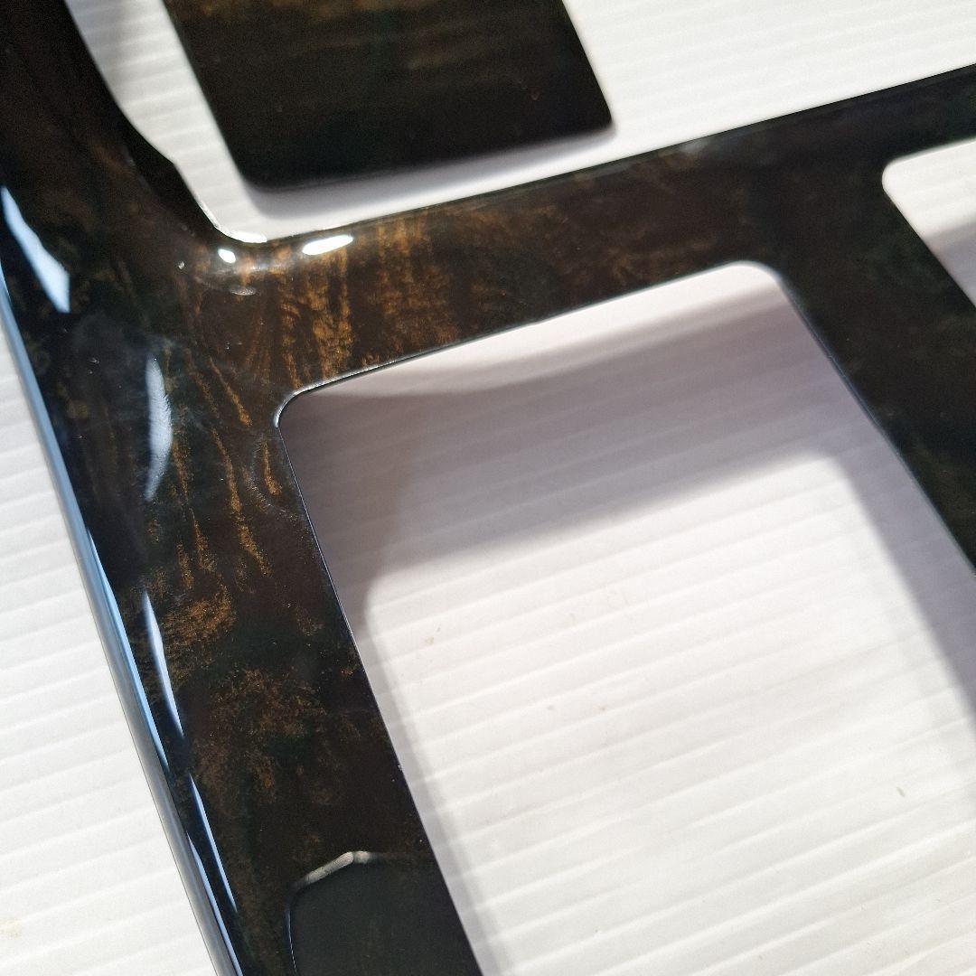 ヴェルファイア/アルファード20 ゴールド黒木目パネル