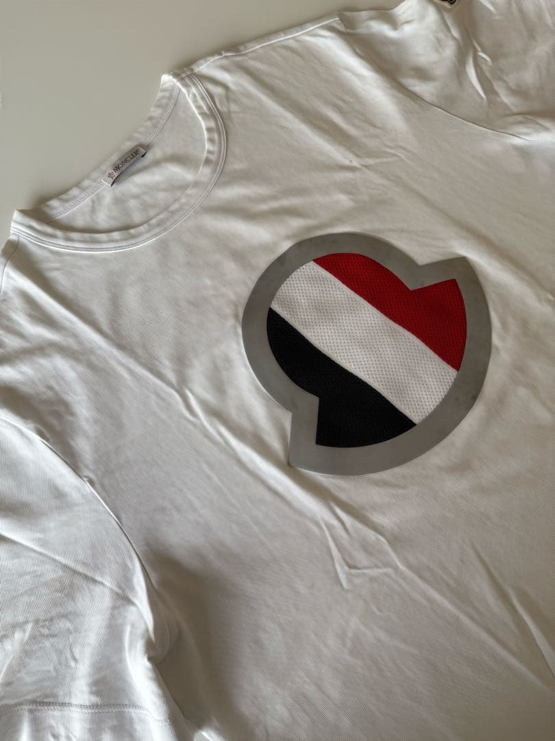 Moncler ロゴ Tシャツ ホワイト