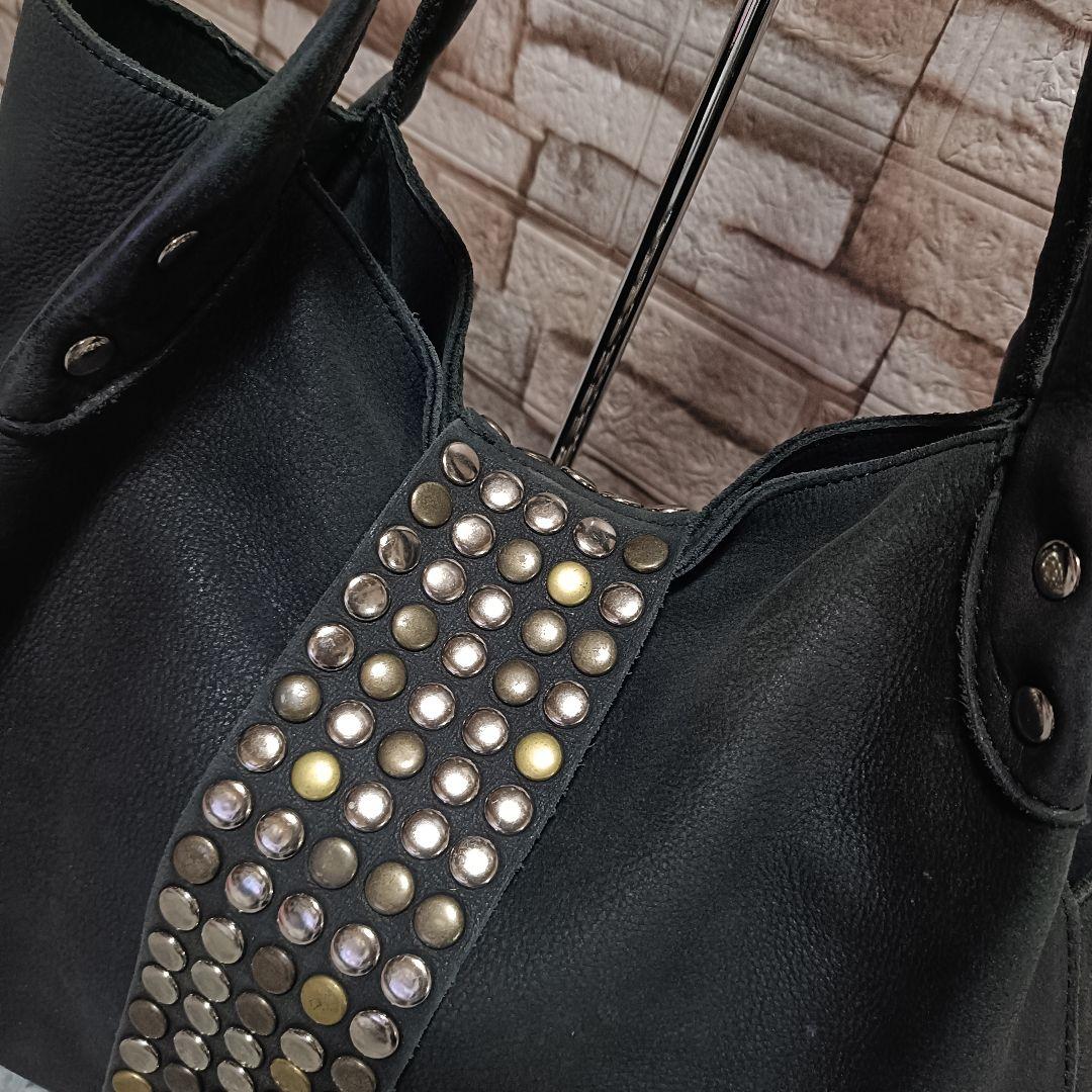 バッグ y2k 00s Archive TRES toteBag Studs BLACK