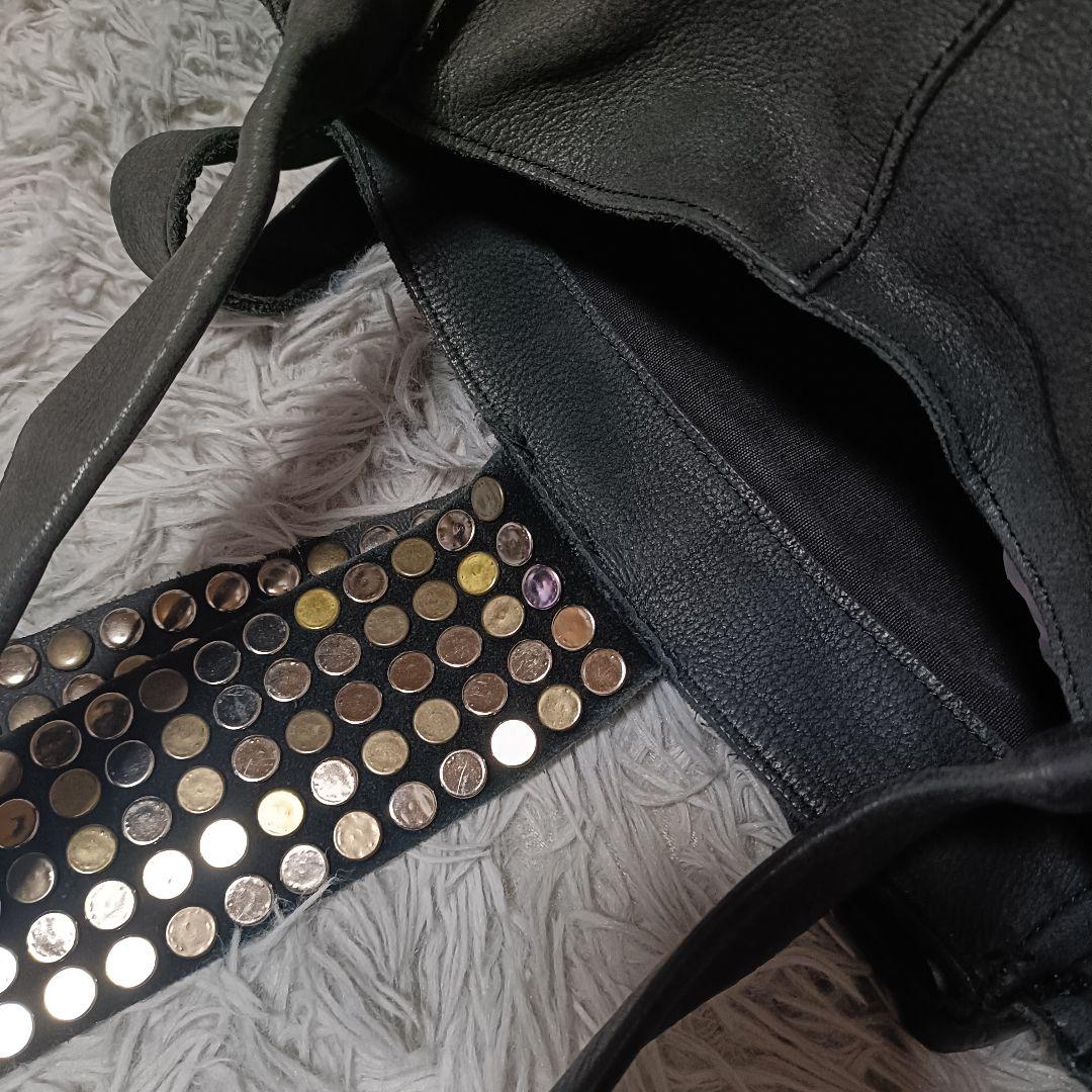 バッグ y2k 00s Archive TRES toteBag Studs BLACK
