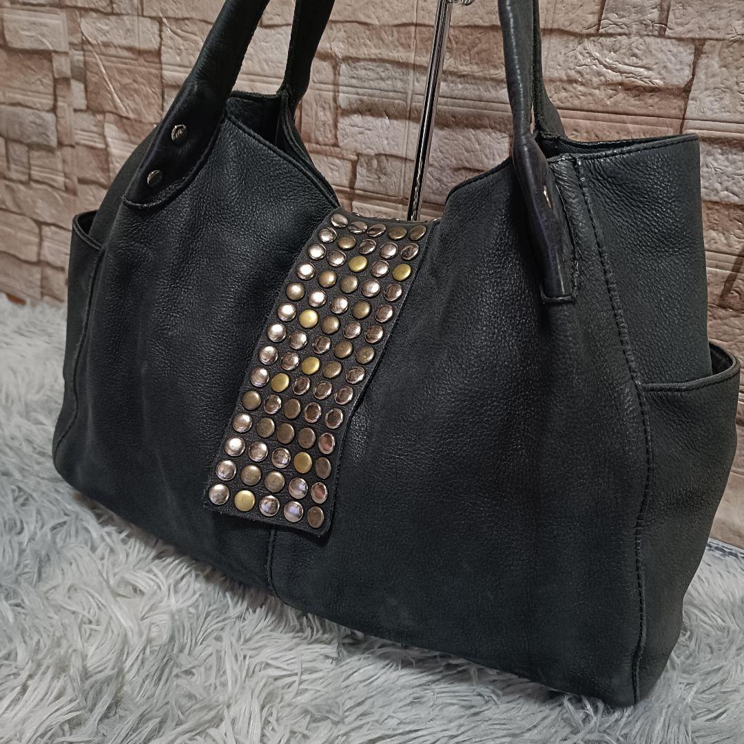 バッグ y2k 00s Archive TRES toteBag Studs BLACK