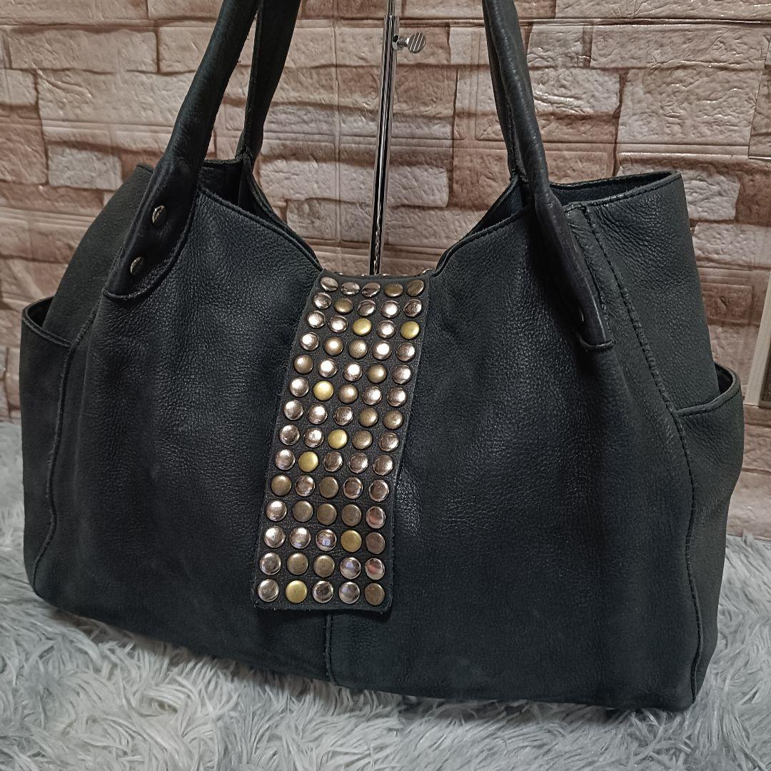 バッグ y2k 00s Archive TRES toteBag Studs BLACK