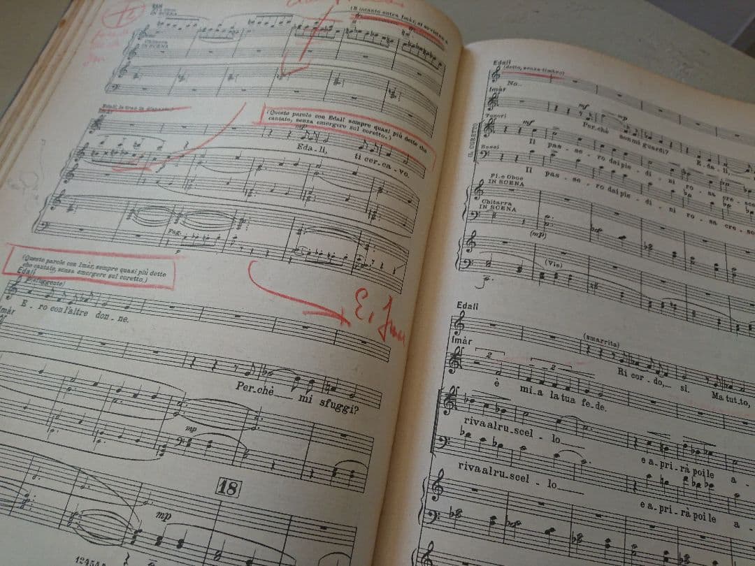 オペラ ヴォーカルスコア 『モンテ イヴノール』