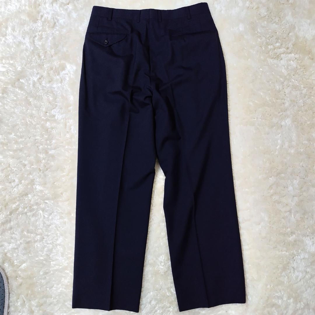 極美品✨バーバリー ロンドン セットアップ ダブル 紺ブレ 羊毛 モヘヤ