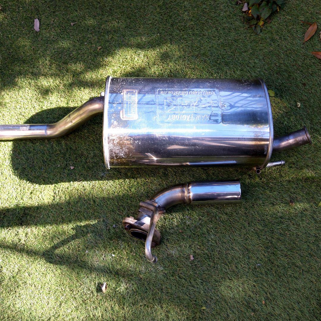 ワゴンRスティングレー MH22S FUJITSUBO ステンレスマフラー 中古