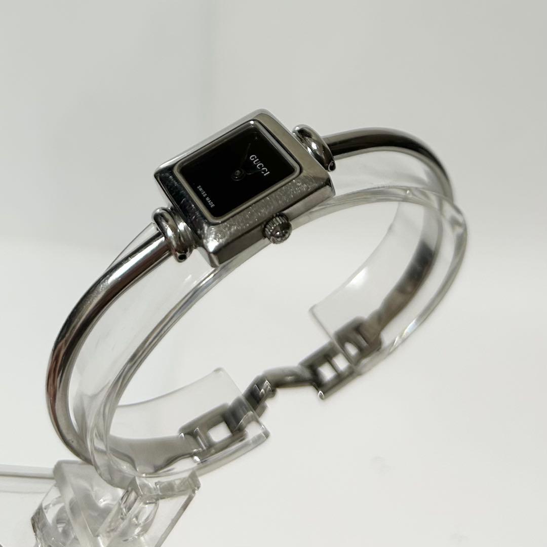 GUCCI グッチ QZ 腕時計 スクエアフェイス 1900L 動作確認済