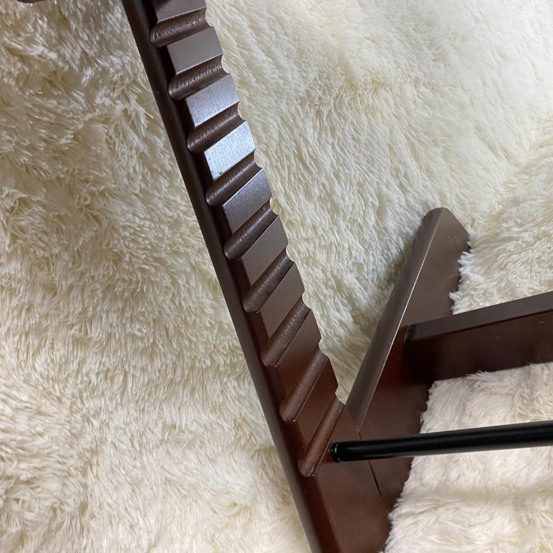 【良品】ストッケ トリップトラップ ブラウン 茶色 シリアル5 ①