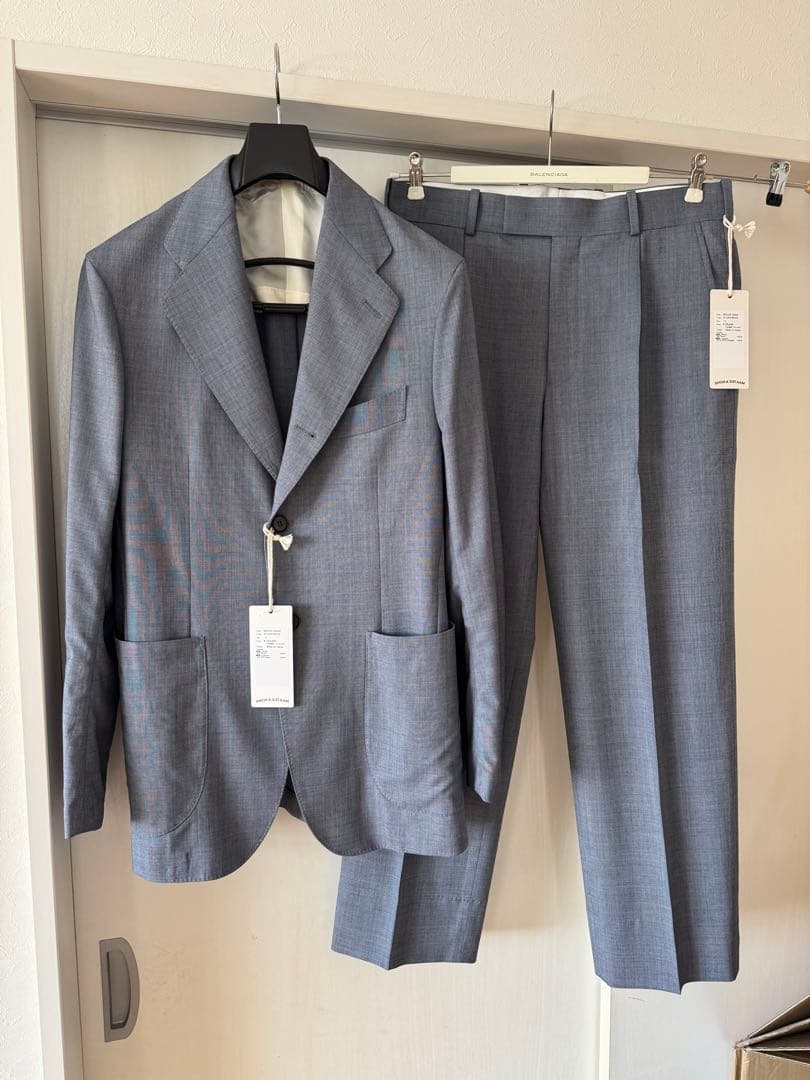 25SS MAATEE&SONS シャークスキンSet Up Trouser 2