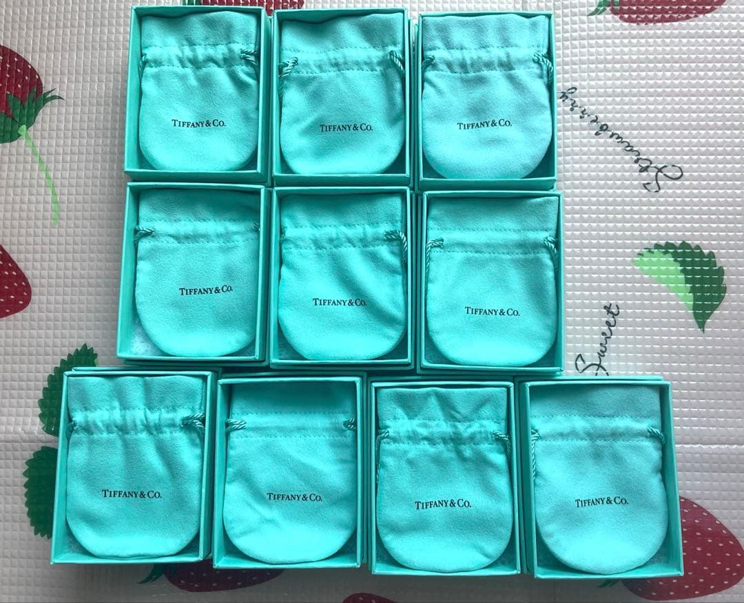 Tiffanyティファニー　巾着　空箱　 10セット