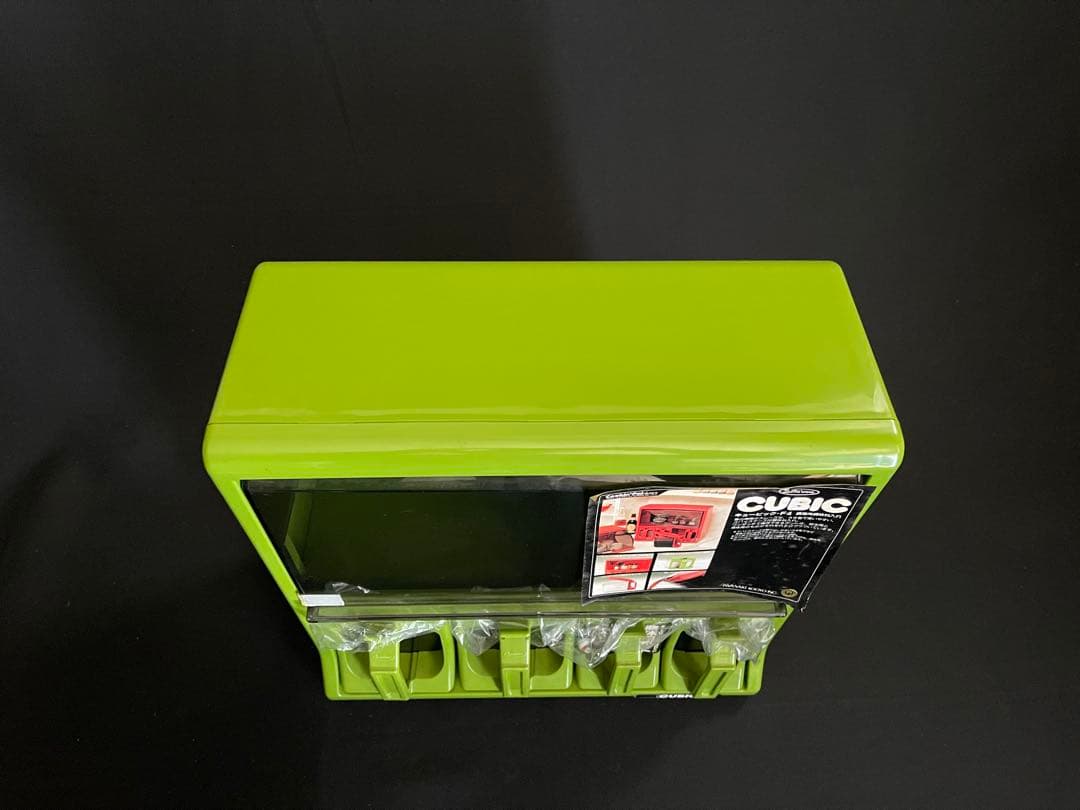 昭和レトロ CUBIC キュービック 調味料入れ レトロポップ 箱付 未使用品
