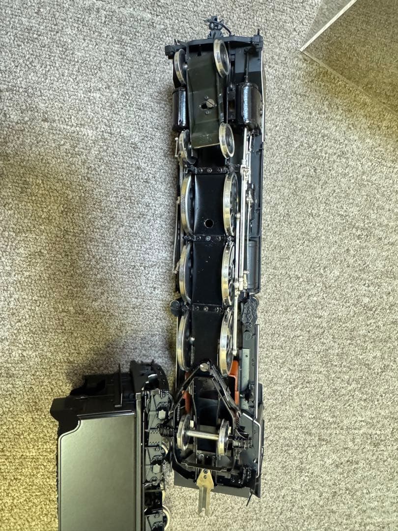 C57形180号機蒸気機関車 1/45 展示ケース付