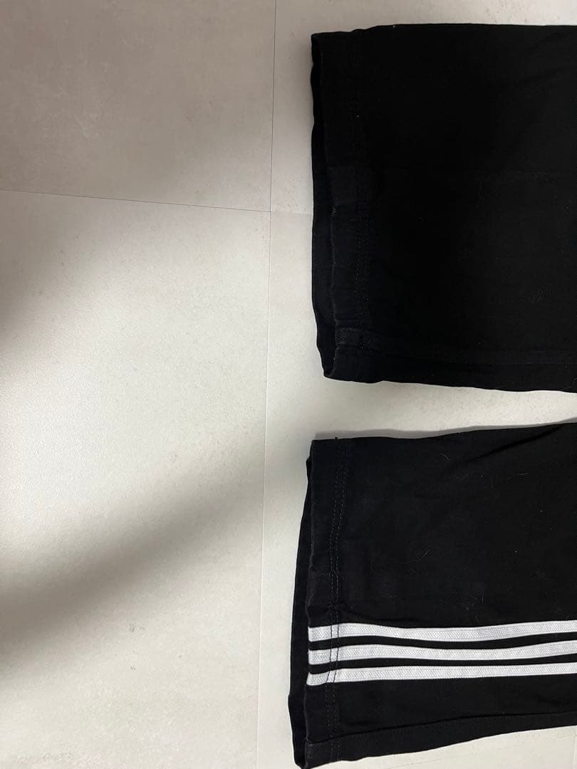 adidas 黒デニムジャケットLアディブレイク