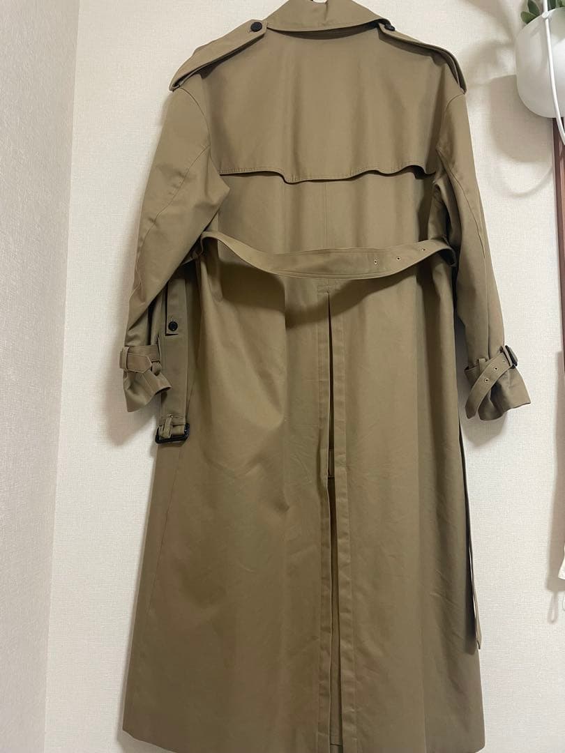 HYKE ロングビッグフィットトレンチコート 01