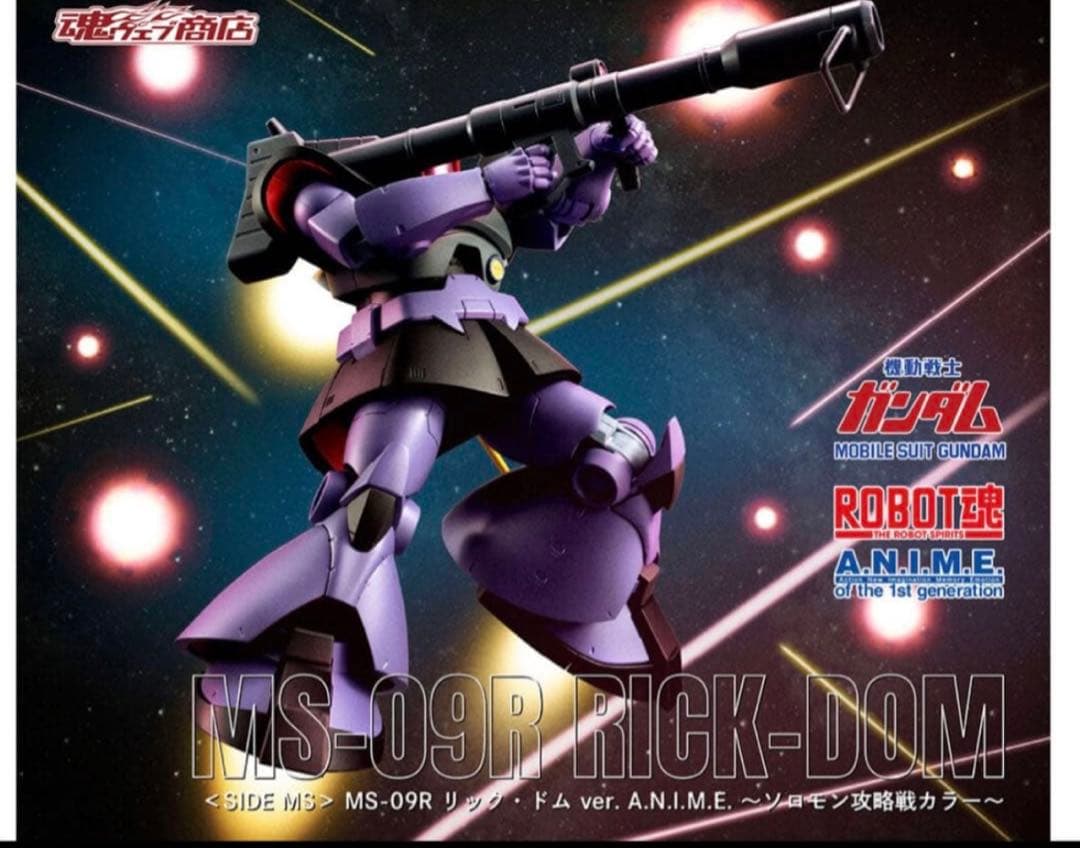 ROBOT魂　MS-09R リックドム　～ソロモン攻略戦カラー～ リック・ドム