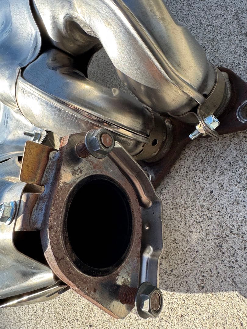 86後期純正エキマニ