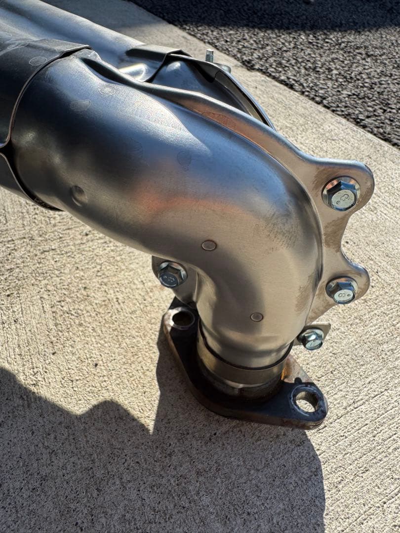 86後期純正エキマニ