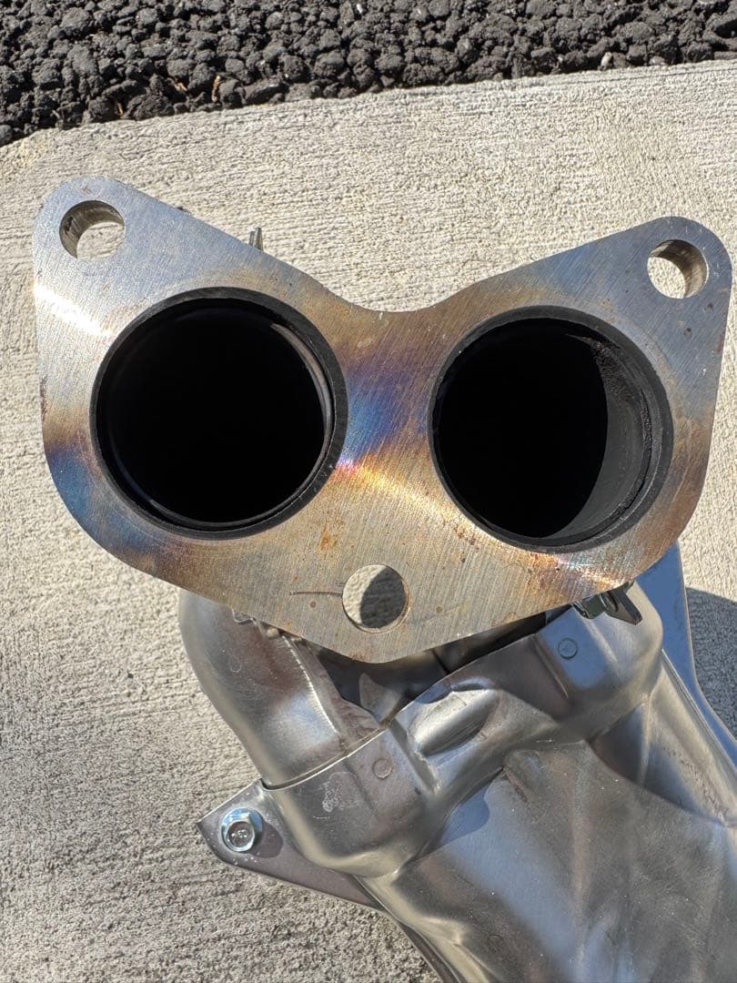 86後期純正エキマニ