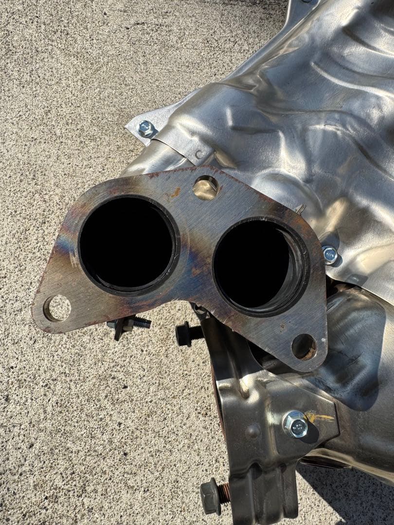 86後期純正エキマニ