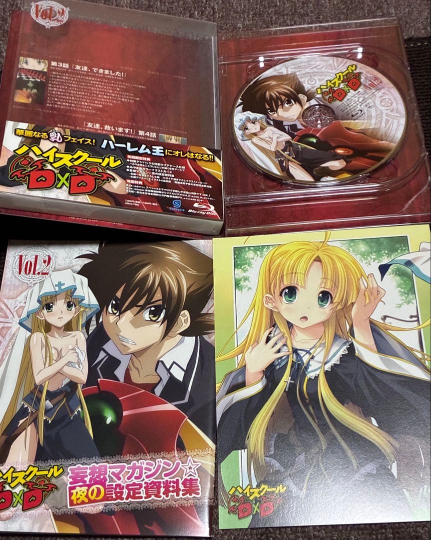 【国内盤ブルーレイ】ハイスクールD×D 全6巻