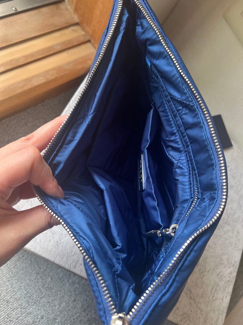 FOXCY PRADA プラダ ナイロン クラッチバック